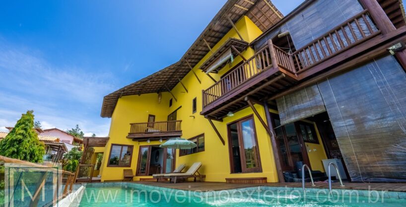 Casa de Alto Padrão em Serra Grande, Bahia – Luxo e Exclusividade com 4 Suítes.